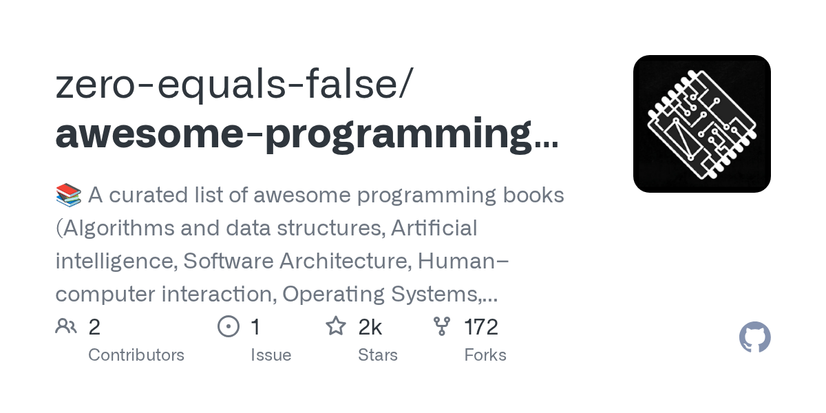 awesome-programming-books