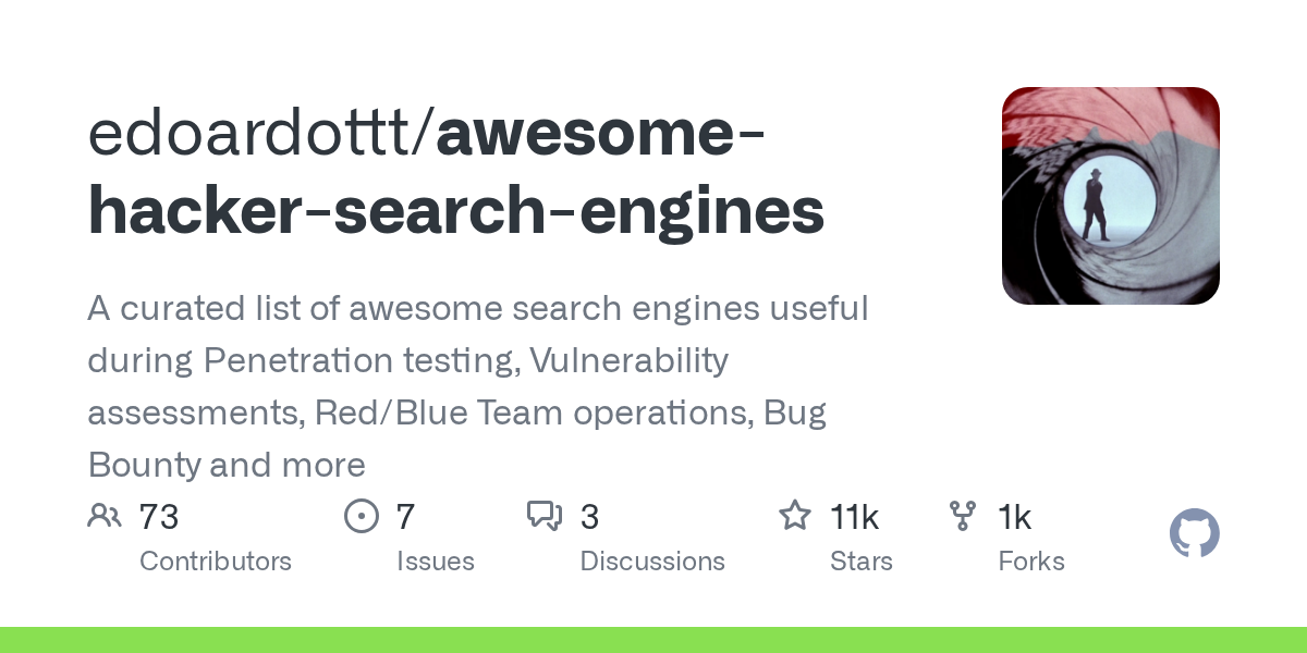 awesome-hacker-search-engines