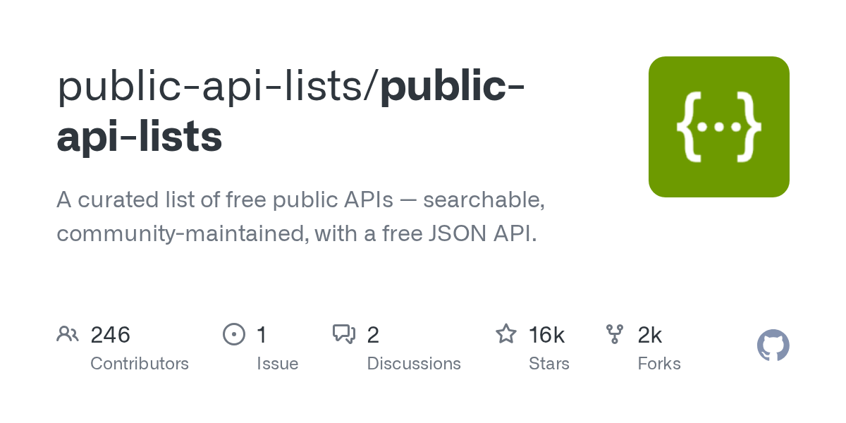 public-api-lists