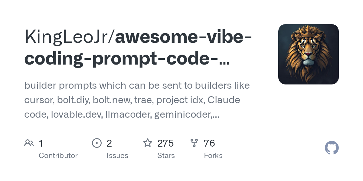 awesome-vibe-coding-prompt-code-templates