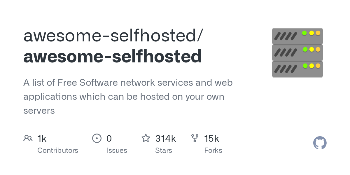 awesome-selfhosted