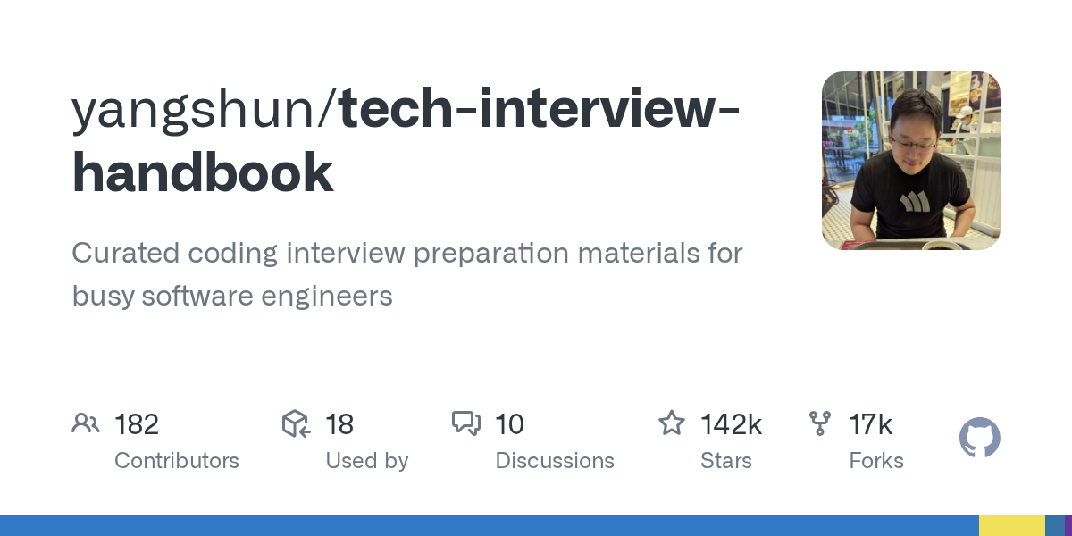 yangshun/tech-interview-handbook