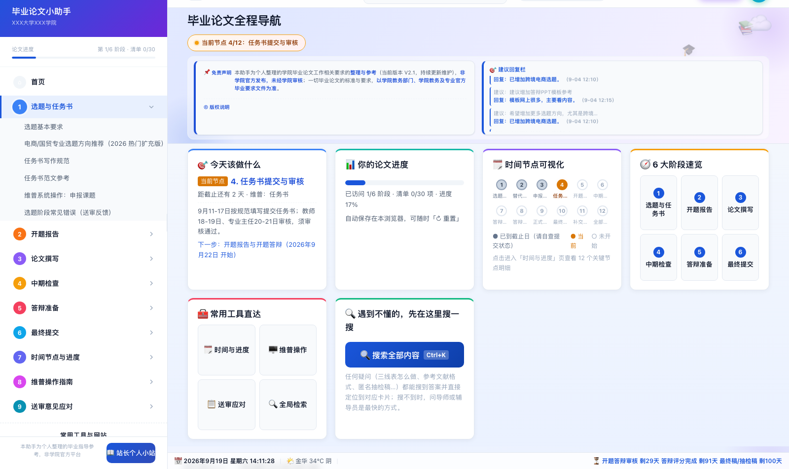 商科毕业论文写作助手 全貌